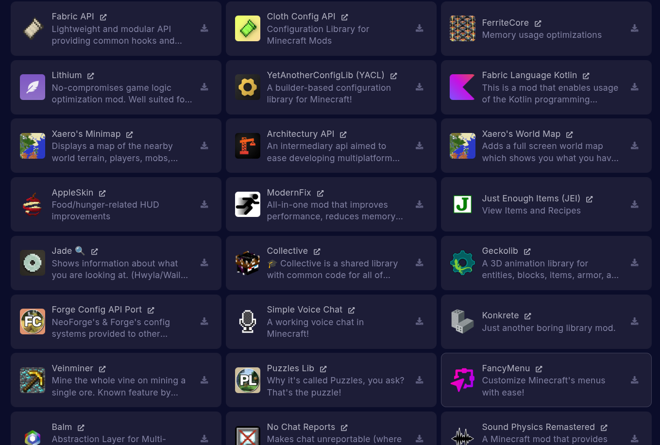Mod Downloader